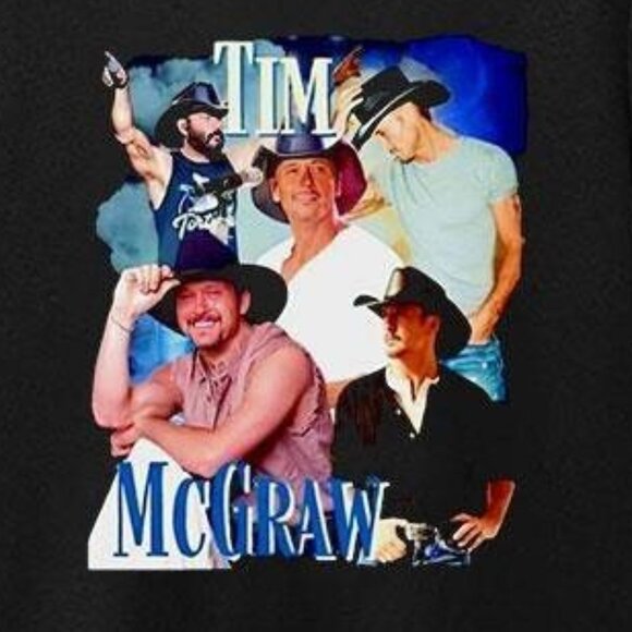 Tim McGraw Country Music Legend Classic Retro Graphic Concert T-Shirt 91 - Picture 2 of 5